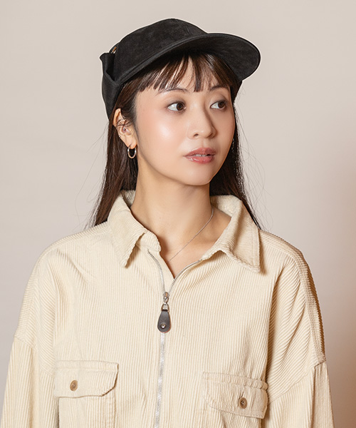 モデル頭囲：56cm 着用サイズ：ONESIZE