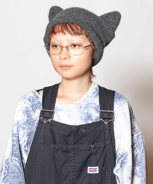 モデル頭囲：54cm 着用サイズ：ONESIZE
