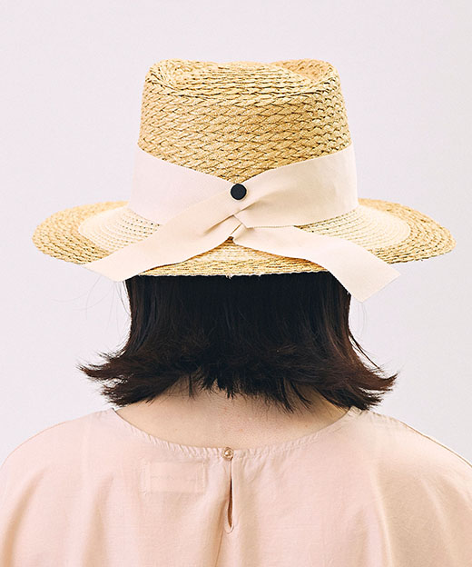 モデル頭囲：56cm 着用サイズ：ONESIZE