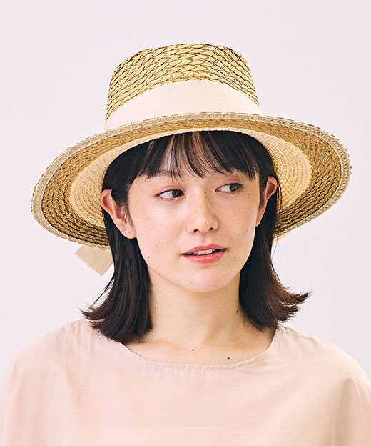 モデル頭囲：56cm 着用サイズ：ONESIZE