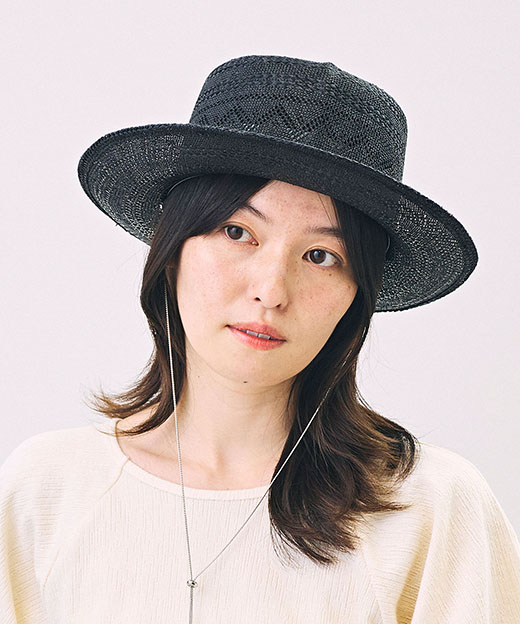 モデル頭囲：53cm 着用サイズ：Mサイズ