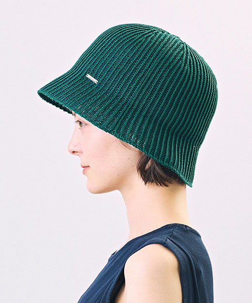 モデル頭囲：52cm 着用サイズ：ONESIZE