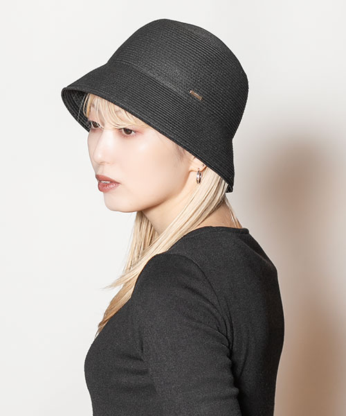 モデル頭囲：58cm 着用サイズ：ONESIZE