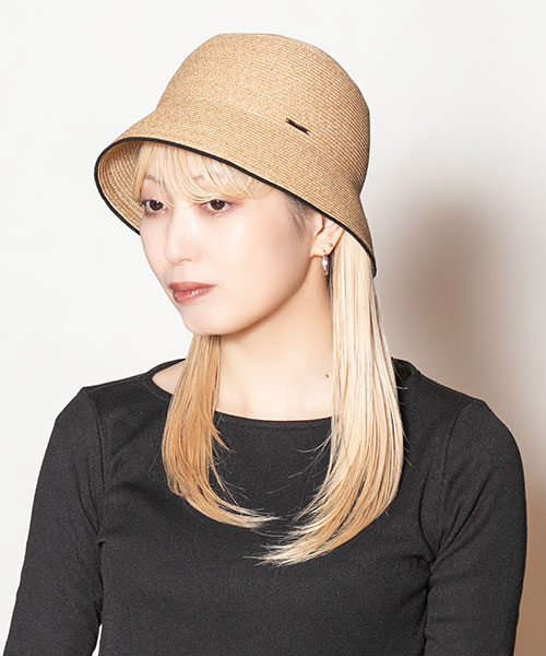 モデル頭囲：58cm 着用サイズ：ONESIZE