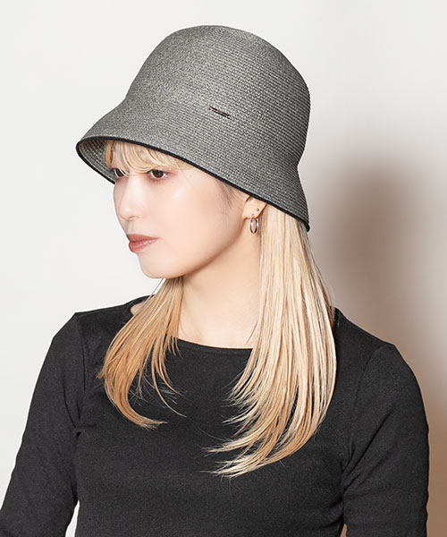 モデル頭囲：58cm 着用サイズ：ONESIZE
