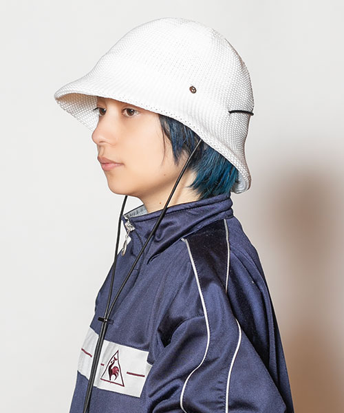 モデル頭囲：54cm 着用サイズ：ONESIZE