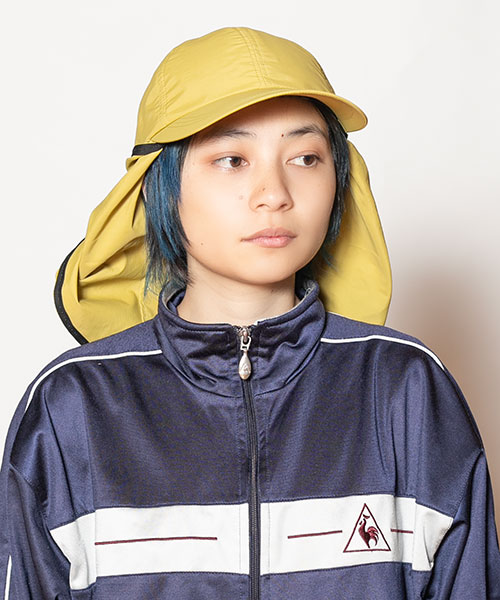 モデル頭囲：54cm 着用サイズ：ONESIZE