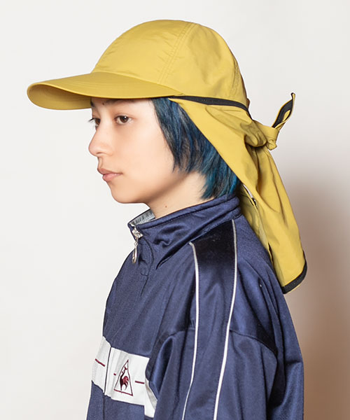 モデル頭囲：54cm 着用サイズ：ONESIZE