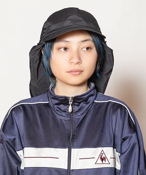 モデル頭囲：54cm 着用サイズ：ONESIZE