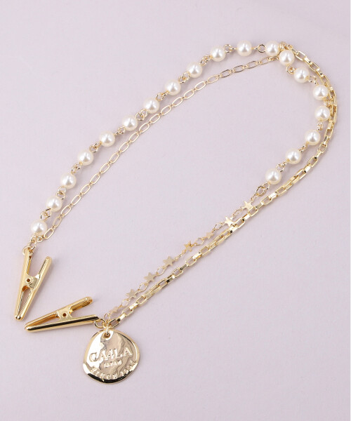 CHAINE PEARL 2 GOLD ONESIZE