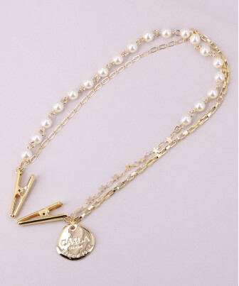CHAINE PEARL 2(ONESIZE SILVER): その他(小物・雑貨)|帽子 CHAINE PEARL 2(ONESIZE SILVER): その他(小物・雑貨)|帽子