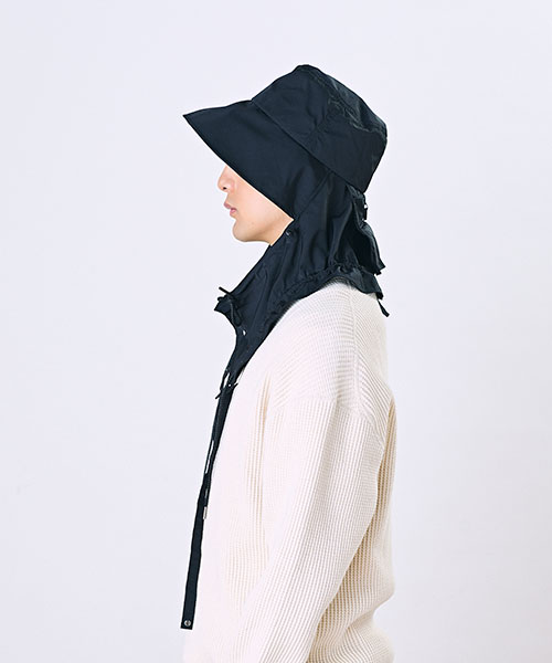モデル頭囲：56cm 着用サイズ：ONESIZE