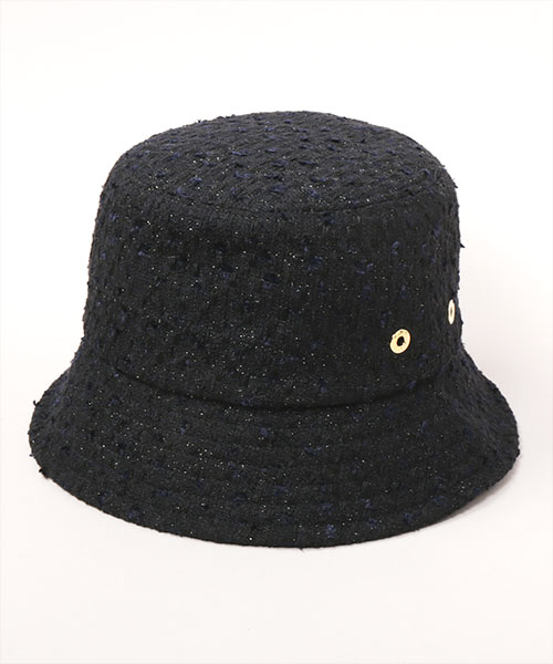 TWEED HAT 6 PINK ONESIZE