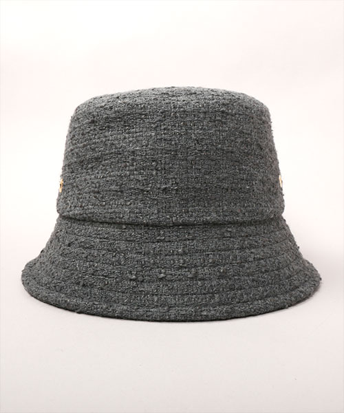TWEED HAT 6 PINK ONESIZE