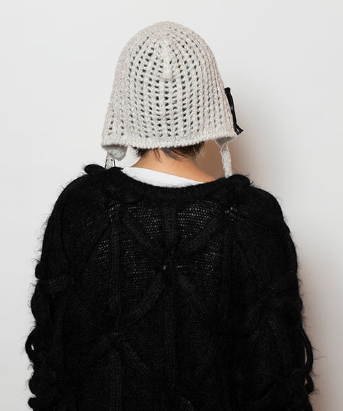 モデル頭囲：54cm 着用サイズ：ONESIZE