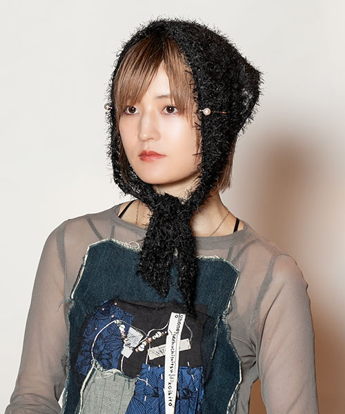 BLACK モデル頭囲：55cm