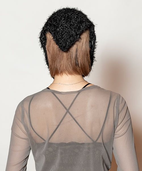 BLACK モデル頭囲：55cm
