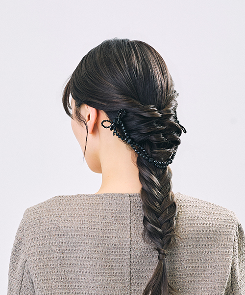 BROWN （ヘアアレンジパターン）モデル頭囲：57cm