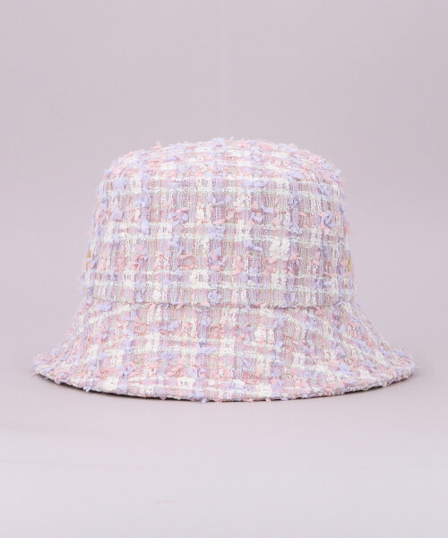TWEED HAT 7 PINK ONESIZE