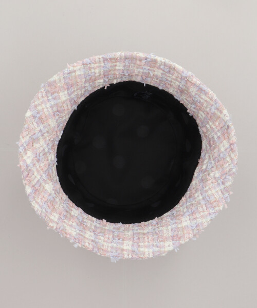 TWEED HAT 7 PINK ONESIZE