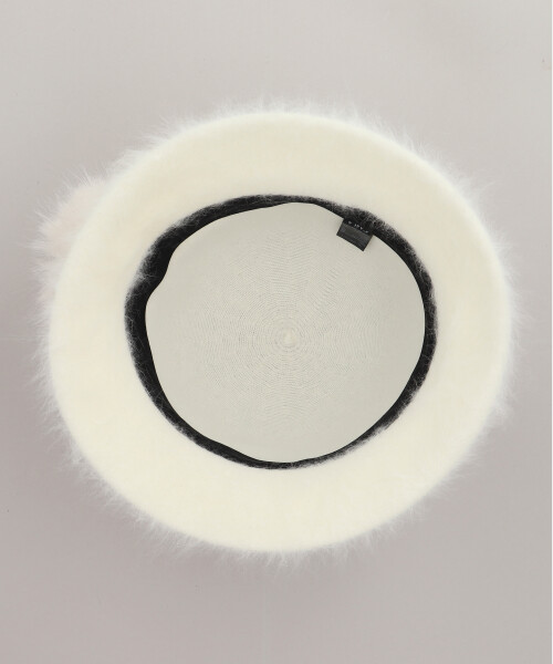 MARAFUR HAT 3 WHITE ONESIZE