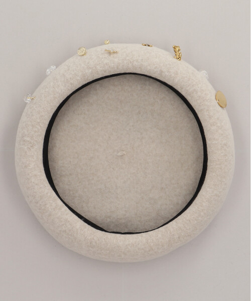 CF TOYBOX BERET BEIGE ONESIZE