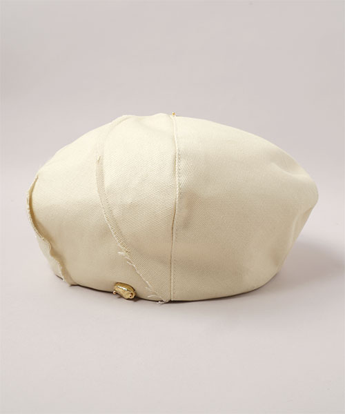 美品☆定価4万earthアースチュールベレー帽子日本製カシラステラ