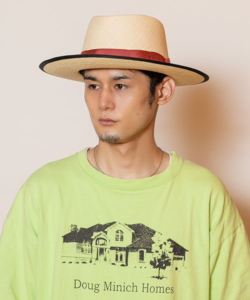 モデル頭囲：58cm 着用サイズ：Lサイズ