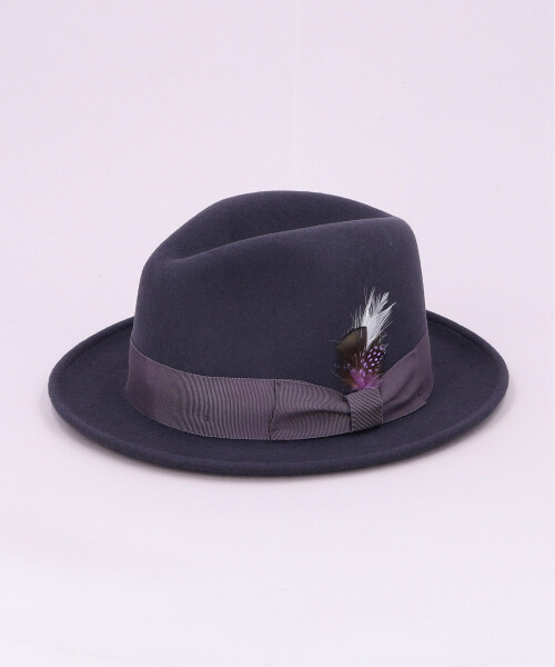 STETSON FEDORA GRAY M