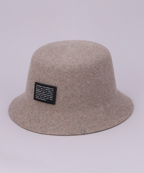 WGO BUCKET HAT BEIGE ONESIZE