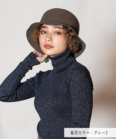 FELT BUCKET2(ONESIZE GRAY2): ハット｜帽子通販｜CA4LA（カシラ）公式 