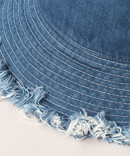 BASABASA DENIM SHORT3(ONESIZE BLUE): ハット｜帽子通販｜CA4LA