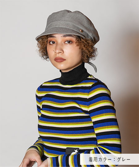 TIE CAS2(ONESIZE GRAY): キャスケット|帽子通販|CA4LA(カシラ