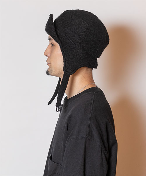 モデル頭囲：58cm 着用サイズ：ONESIZE