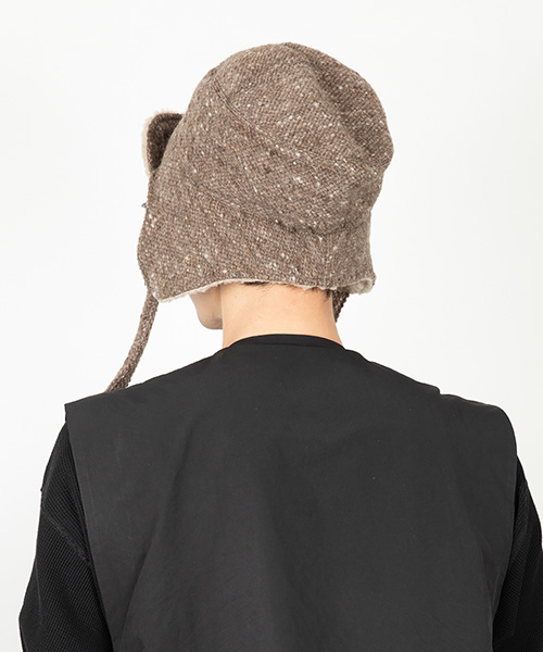モデル頭囲：57cm 着用サイズ：ONESIZE