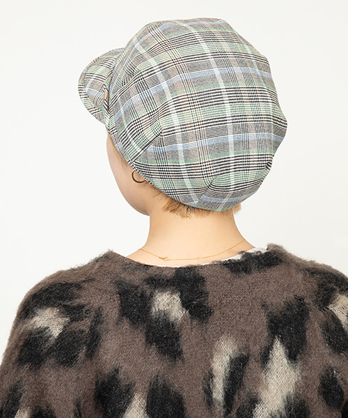 モデル頭囲：55cm 着用サイズ：ONESIZE