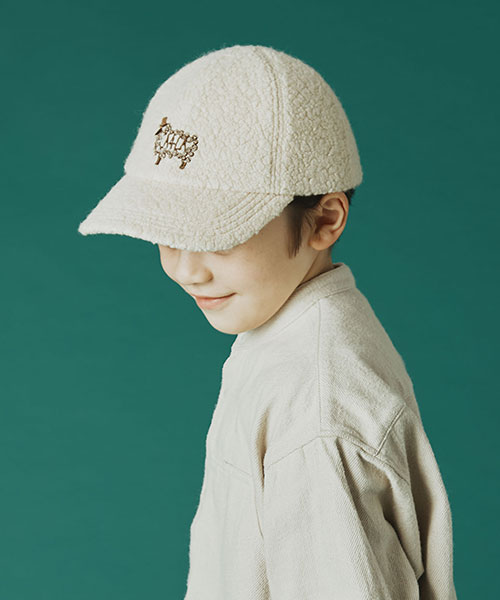 SHEEP CAP KIDS BEIGE 54-56