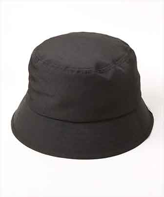 カシラ✴︎バケハ✴︎新品未使用　ブラック 新品カシラCA4LAボアメトロ黒バケットハットクロッシェボーラー