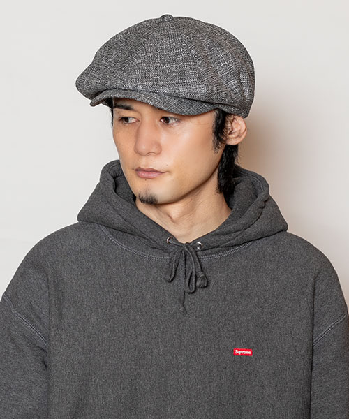モデル頭囲：58cm 着用サイズ：ONESIZE