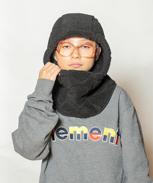 モデル頭囲：54cm 着用サイズ：ONESIZE