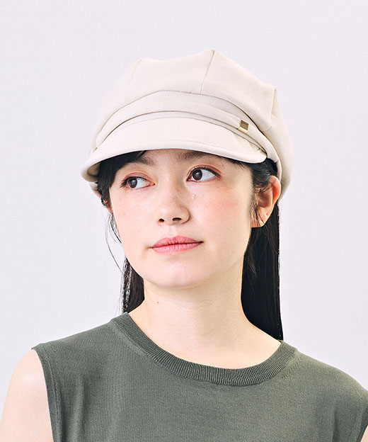 モデル頭囲：54cm 着用サイズ：ONESIZE