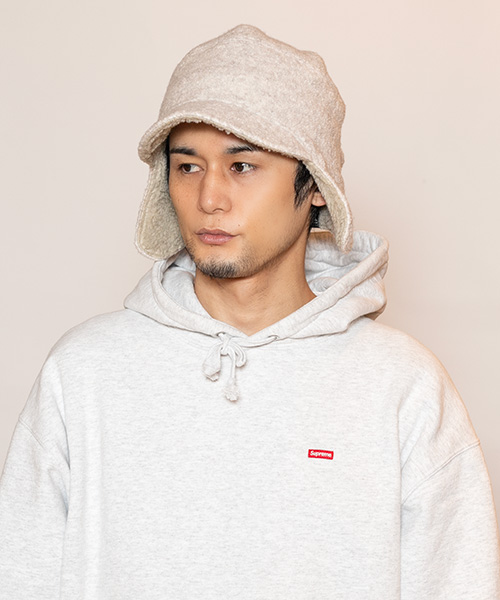 モデル頭囲：58cm 着用サイズ：ONESIZE
