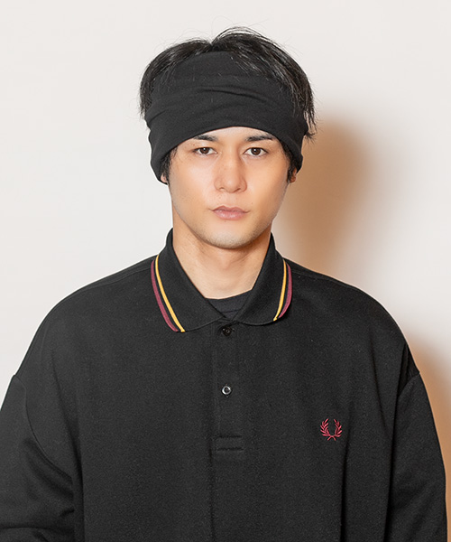 モデル頭囲：58cm 着用サイズ：ONESIZE