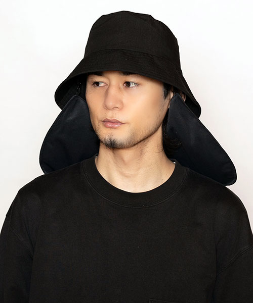 モデル頭囲：58cm 着用サイズ：ONESIZE