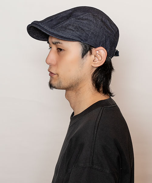 モデル頭囲：58cm 着用サイズ：ONESIZE