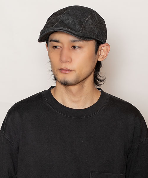 モデル頭囲：58cm 着用サイズ：ONESIZE
