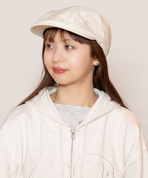 モデル頭囲：56cm 着用サイズ：ONESIZE