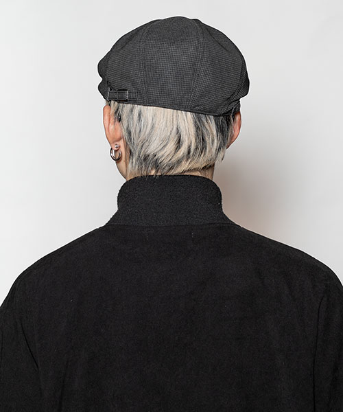 モデル頭囲：58.5cm 着用サイズ：L