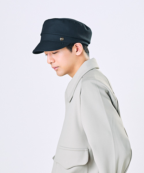 モデル頭囲：56cm 着用サイズ：ONESIZE