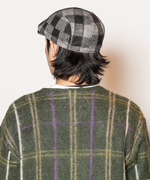 モデル頭囲：58cm 着用サイズ：ONESIZE
